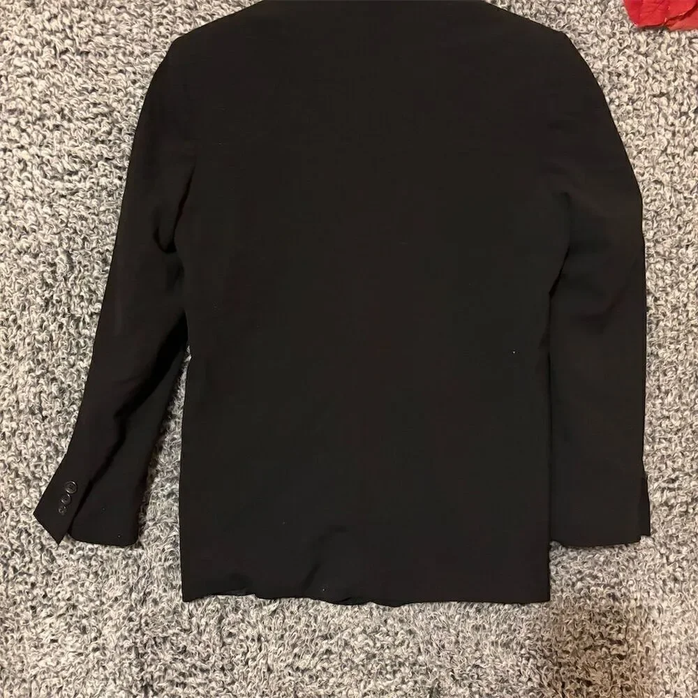 Unbranded Women's Classic Black Blazer Jacket Size 20 Formal Mid-Length